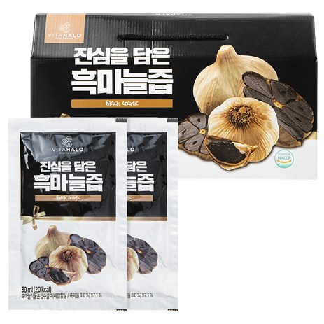 비타할로 진심을 담은 흑마늘즙, 2400ml, 1개-추천-상품