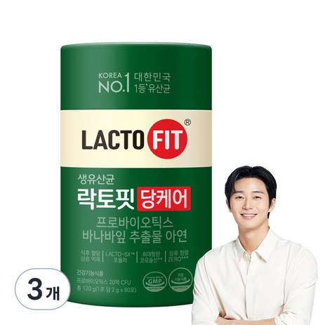 종근당건강 락토핏 당케어 60p, 120g, 3개-추천-상품