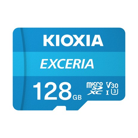 키오시아 EXCERIA 마이크로 메모리 카드 홈캠 블랙박스 CCTV SD LMEX1L128GG2, 128GB, 1개-추천-상품