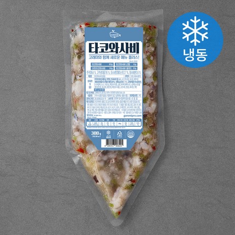 고래미 타코와사비 (냉동), 300g, 1개-추천-상품