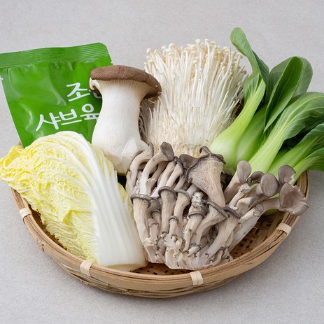 전골용 채소와 버섯(전골용 육수 소스 증정), 470g, 1개-추천-상품