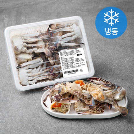 바다자리 국산 절단꽃게 (냉동), 500g, 1개-추천-상품