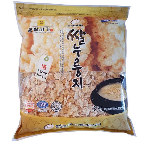 황실미가 쌀누룽지, 3kg, 1개-추천-상품