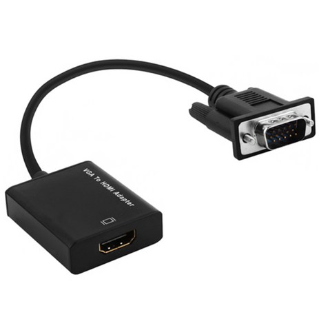 NEXTLINK 케이블 타입 VGA to HDMI 컨버터 2412VHC-추천-상품