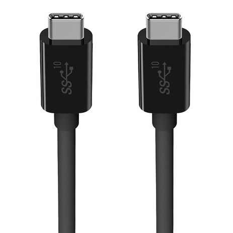 벨킨 3.1 USB C to C타입 100W 케이블 F2CU052bt1M, 1m, 블랙, 1개-추천-상품