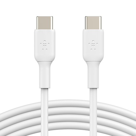 벨킨 부스트업 USB C to C타입 고속 충전케이블 CAB003bt2M 2m, 화이트, 1개, 2m-추천-상품