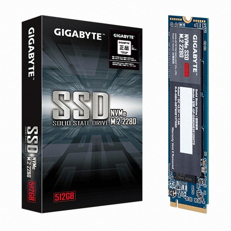 기가바이트 NVMe M.2 2280 SSD, GP-GSM2NE3, 512GB-추천-상품