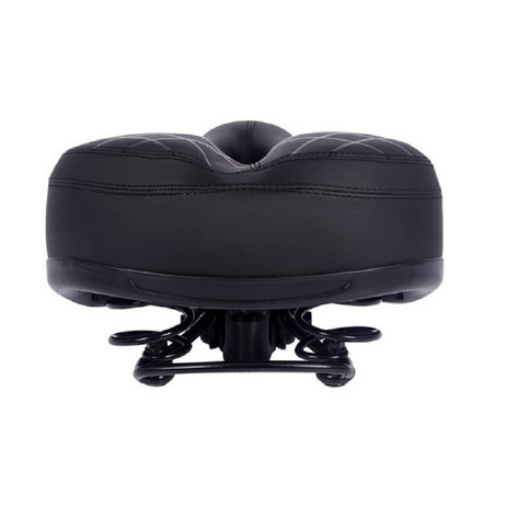 에코하이진 무통증 체크 자전거 안장 ECO, 검은바탕 체크무늬, 1개-추천-상품