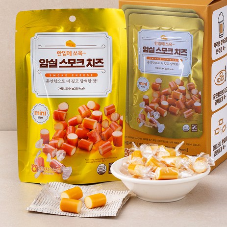 임실치즈 한입에 쏘옥 스모크 3p, 192g, 1개-추천-상품