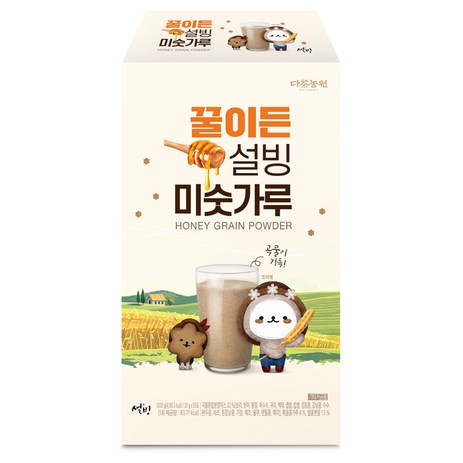 설빙 꿀이든 미숫가루 50p, 1kg, 1개-추천-상품