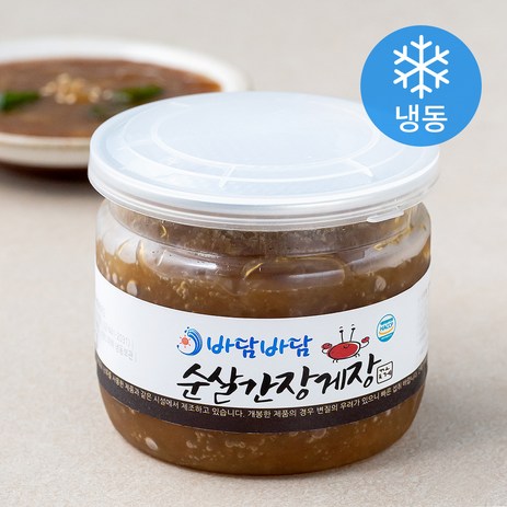 바담바담 순살 간장게장 (냉동), 1개, 200g-추천-상품