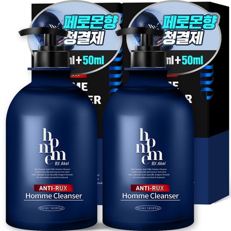 아케이-옴므-안티럭스-올인원-쿨링-남성청결제-2개-550ml-추천-상품