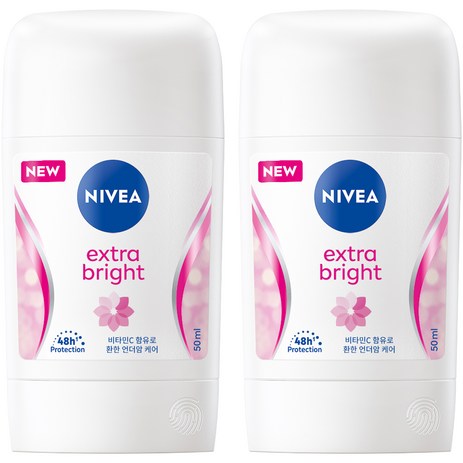 니베아-데오드란트-스틱-엑스트라-브라이트-50ml-2개-추천-상품