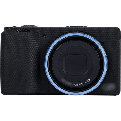 JJC 리코 GR3X 전용 카메라 렌즈링, 블루-추천-상품