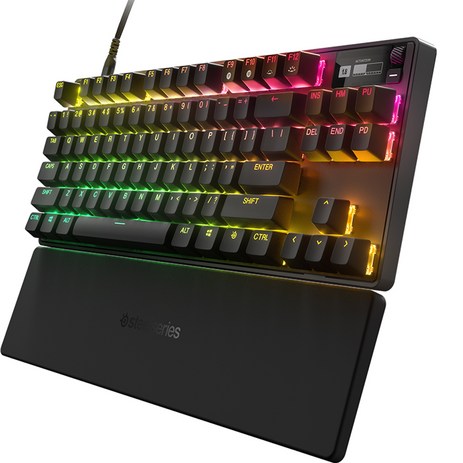 스틸시리즈 APEX PRO TKL US 기계식 게이밍 유선 텐키리스 키보드, KB18-추천-상품