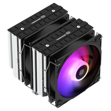 쓰리알시스템 Socoool CPU 쿨러 RC-1800 Quiet 솔더링 BLACK, 1개-추천-상품