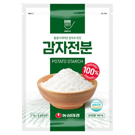 농심태경 본테이스트 100% 감자전분, 1kg, 1개-추천-상품