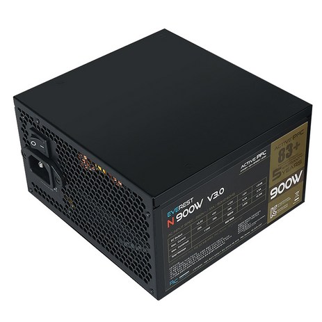 PNCPARTNER PCIE 5.0 PC 파워 서플라이 ATX3.0 EVEREST 900W, EVEREST N 900W PLUS-추천-상품