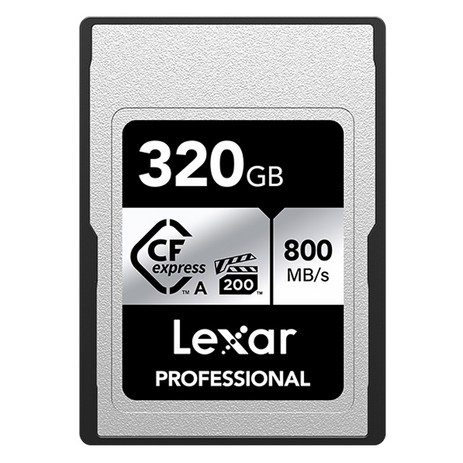 렉사 소니 카메라 전용 CFexpress Type A 메모리 카드 Silver, 320GB-추천-상품