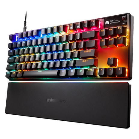 스틸시리즈 유선 게이밍 기계식 키보드, Apex Pro TKL Gen 3 - US/64740, 마그네틱축(자석축)-추천-상품