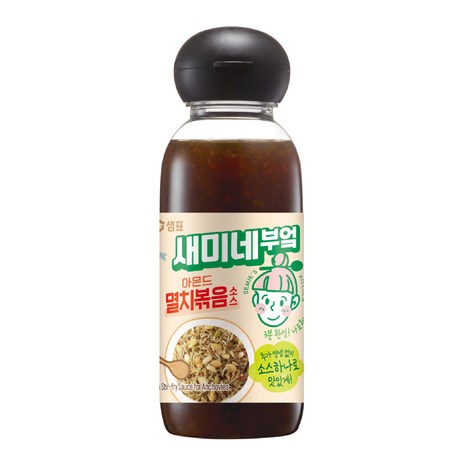 샘표 새미네부엌 아몬드 멸치볶음소스, 1개, 300ml-추천-상품