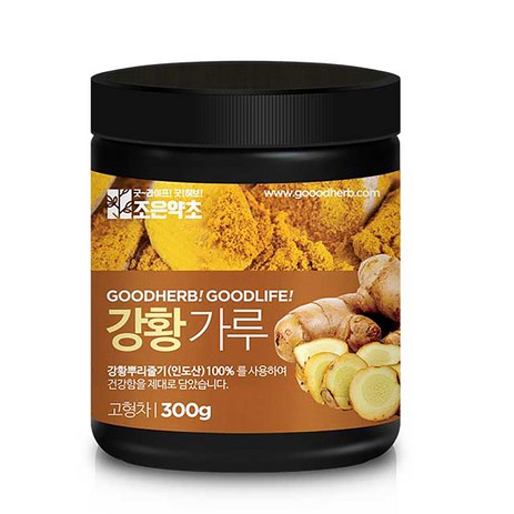 조은약초 인도산 강황가루, 300g, 1개-추천-상품