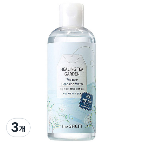 더샘 힐링 티 가든 티트리 클렌징 워터, 300ml, 3개-추천-상품