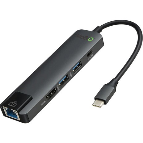 모비큐-애플맥북C타입-5-in-1-HDMI-USB3.0-허브-EM-ACH51P-혼합색상-추천-상품