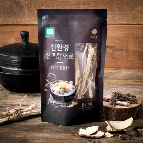 몸애조화 친환경 삼계탕 재료, 80g, 1개-추천-상품