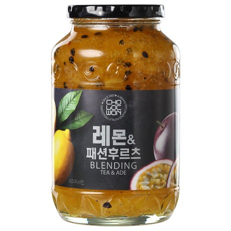 초록원 레몬 앤 패션후르츠 액상차, 1kg, 1개입, 1개-추천-상품