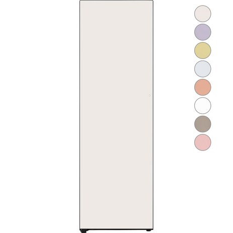 [색상선택형]-LG전자-컨버터블-패키지-오브제컬렉션-냉동전용고-오토도어-Y322AA3S-글라스-우열림-방문설치-베이지-Y322GB3SK-추천-상품