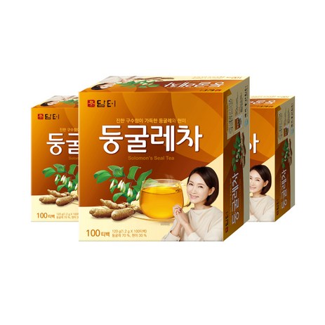 담터에프엔비 둥굴레차 100p, 1.2g, 100개입, 3개-추천-상품