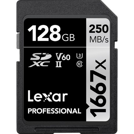 렉사 SDXC 1667배속 UHS-2 카드 LSD128CB1667, 128GB-추천-상품