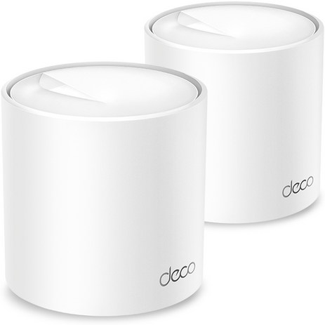 티피링크 AX3000 통합 홈 메시 WiFi 6 시스템 공유기 2p, Deco X50, 2개-추천-상품