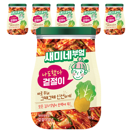 새미네부엌 겉절이 양념, 90g, 6개-추천-상품