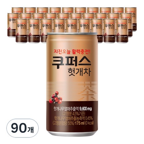 팔도 쿠퍼스 헛개차, 175ml, 90개-추천-상품