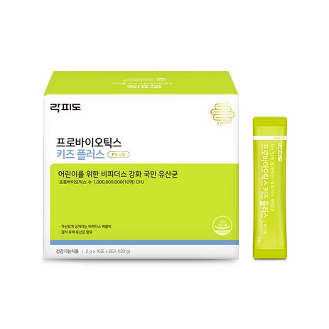 락피도 프로바이오틱스 키즈 플러스 60p, 120g, 1개-추천-상품