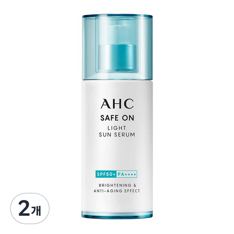 AHC 세이프온 라이트 선세럼 SPF50+ PA++++, 40ml, 2개-추천-상품