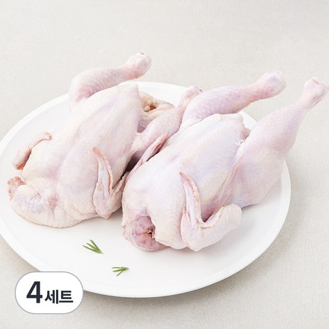 곰곰 1등급 생닭 7호 두마리 (냉장), 1.4kg, 4세트-추천-상품