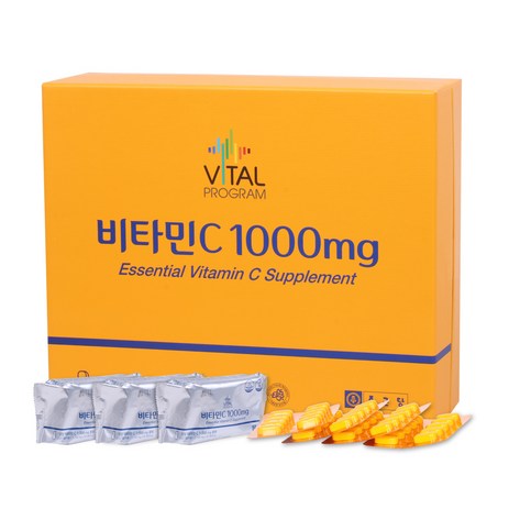 바이탈프로그램 비타민C 1000mg, 600정, 1개-추천-상품