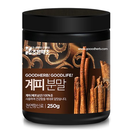 조은약초 계피가루, 250g, 1개-추천-상품