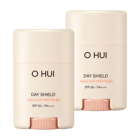 오휘 데이쉴드 아쿠아 선스틱 투 고 SPF50+ PA++++, 14g, 2개-추천-상품