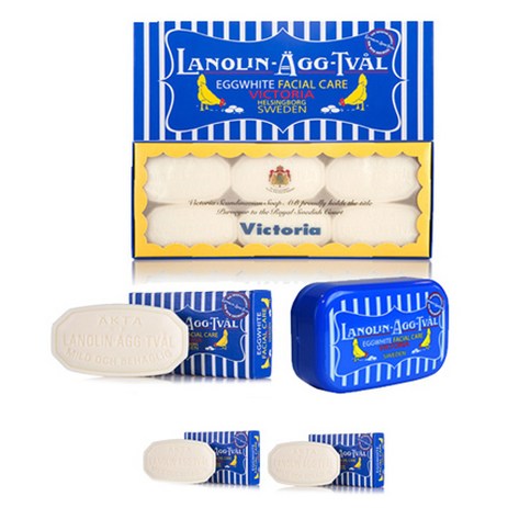 Victoria 뉴 스웨덴 에그팩 요거트 앤 에델바이스 50g x 7p + 15g x 2p + 케이스, 1세트-추천-상품