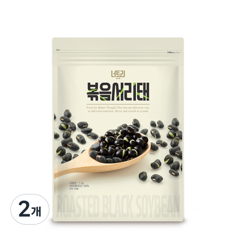 너트리 볶음서리태, 1kg, 2개-추천-상품