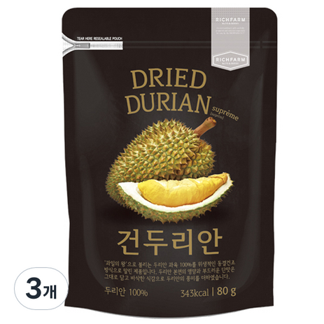 건두리안, 80g, 3개-추천-상품