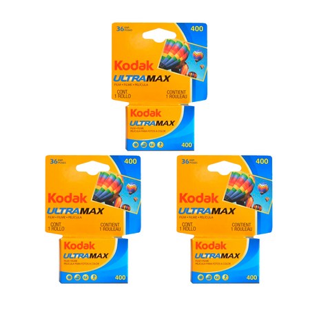 코닥-울트라맥스-ISO-400-36롤-컬러네거티브-필름-3개-추천-상품
