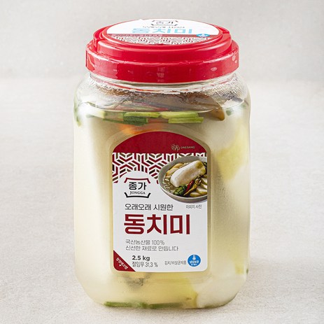 대상 종가 시원한 동치미 PET, 2.5kg, 1개-추천-상품