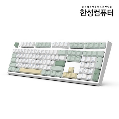 한성컴퓨터 GK787SE OfficeMaster 기계식 키보드 토독 (말차 크림 35g)-추천-상품