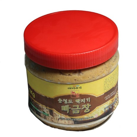 충청도 전통 저염발효 빠금장 1Kg, 1개-추천-상품