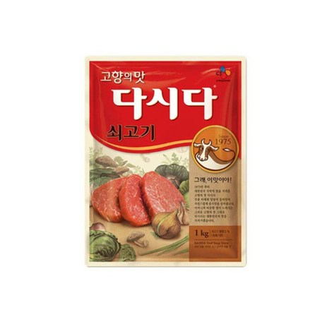 CJ제일제당 쇠고기 다시다, 1kg, 1개-추천-상품